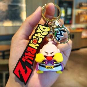 a key chain with a cartoon character on it