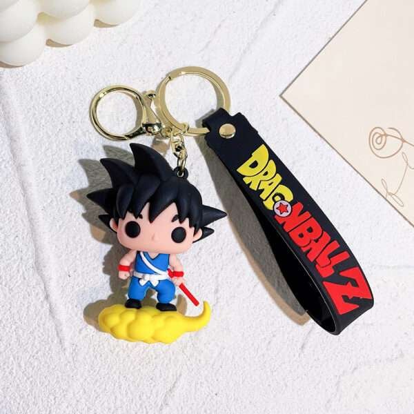 a key chain with a cartoon character on it