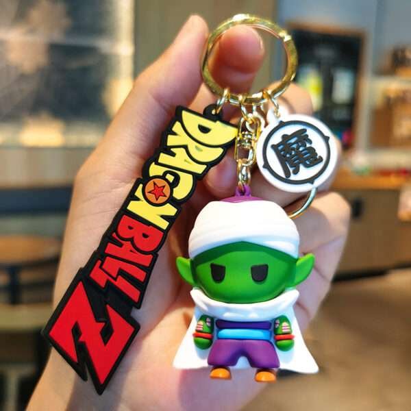 a key chain with a cartoon character on it