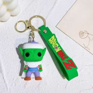 a key chain with a cartoon character on it