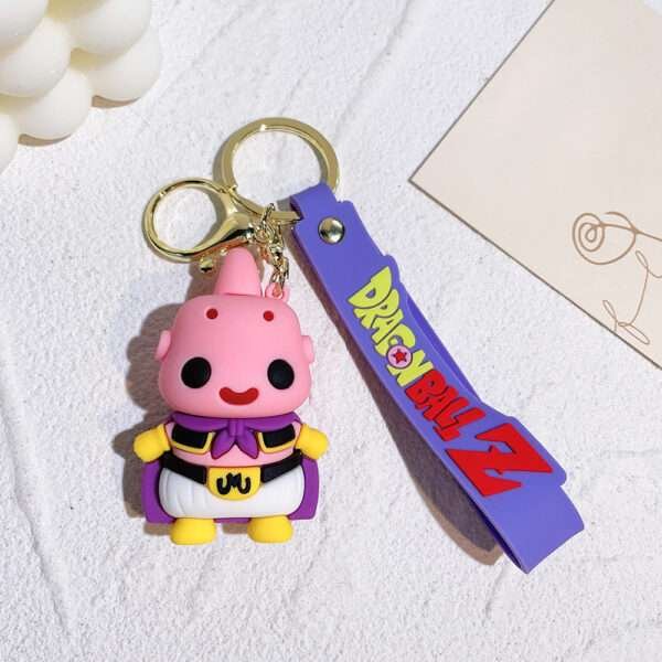 a key chain with a cartoon character on it