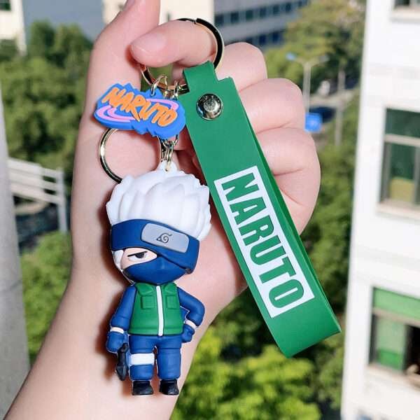 a key chain with a cartoon character on it