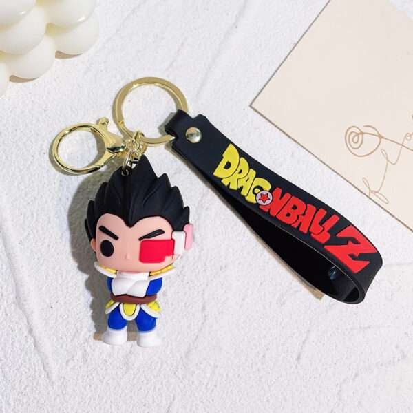 a key chain with a cartoon character on it