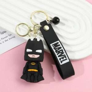 a key chain with a cartoon character on it