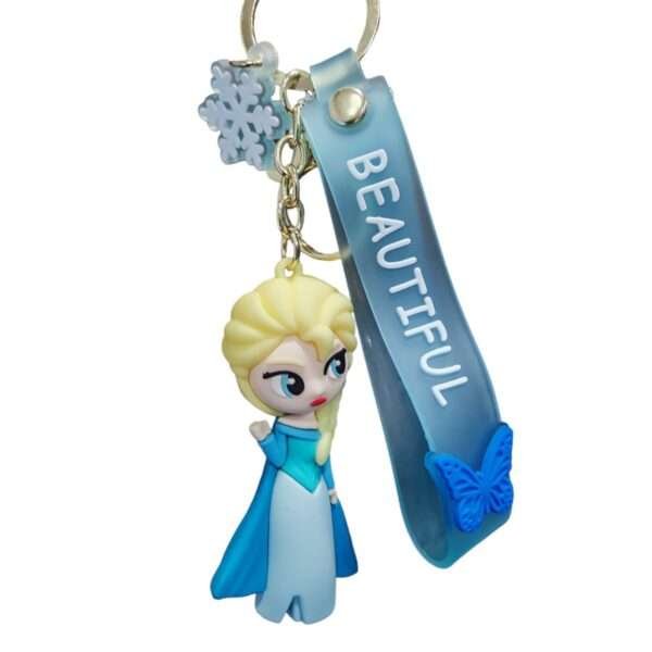 a key chain with a cartoon character on it