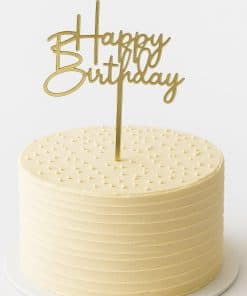 cake topper happy birthday