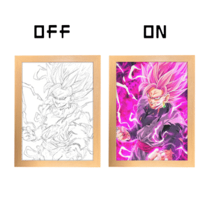 Κορνίζα Φωτιστικό Goku Black