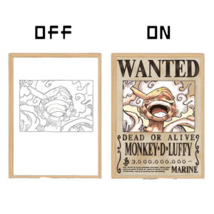 Κορνίζα Φωτιστικό Luffy Gear 5