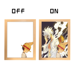 Κορνίζα Φωτιστικό Luffy Gear 5