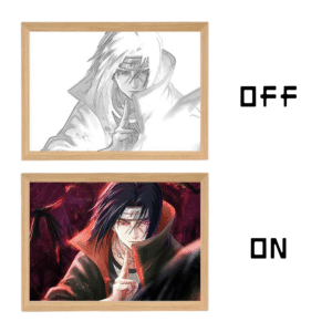 Κορνίζα Φωτιστικό Naruto - Itachi