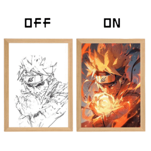 Κορνίζα Φωτιστικό Naruto