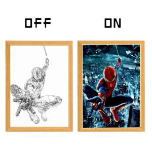Κορνίζα Φωτιστικό Spiderman