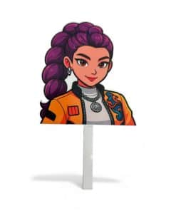 Alternative view of Cake topper k-pop Demon Hunters Huntrix Διακοσμητικό Τούρτας
